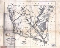 Horry District 1825 surveyed 1820, South Carolina State Atlas 1825 Surveyed 1817 to 1821 aka Mills's Atlas